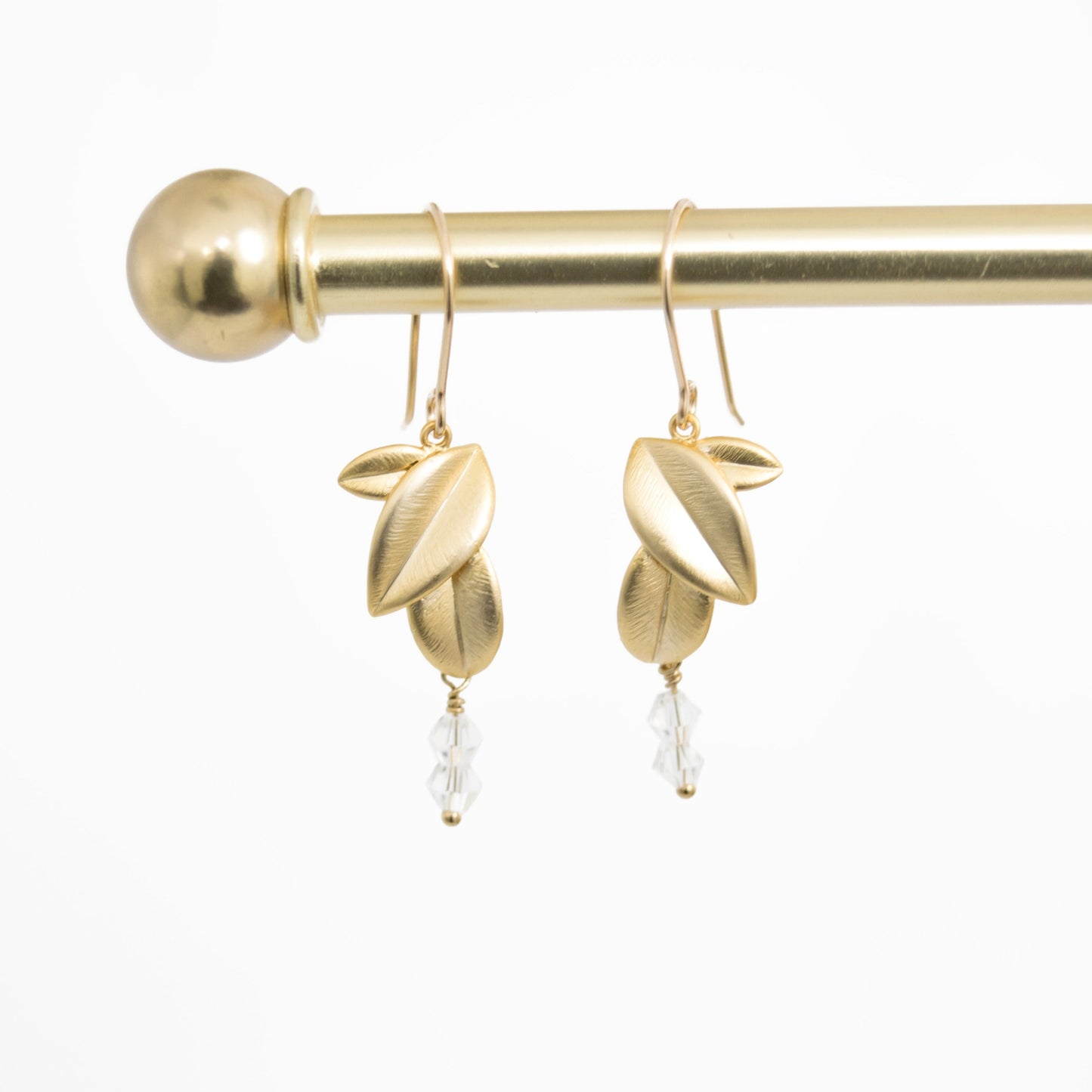 Layered Leaves Earrings