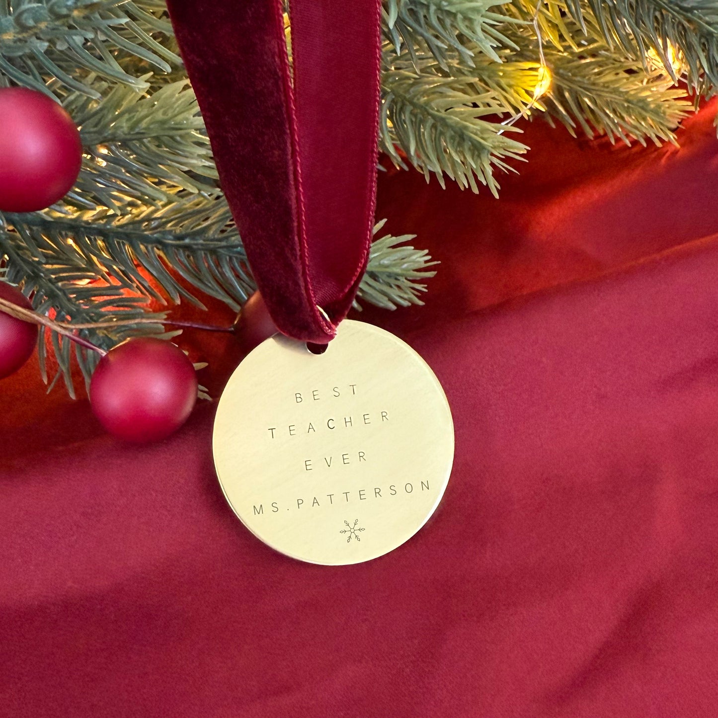 Custom Keepsake Ornament