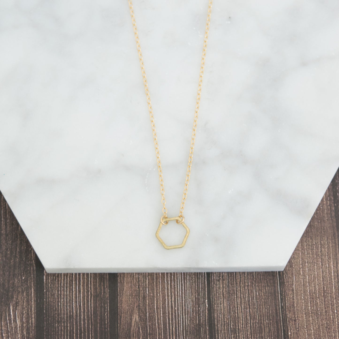 Hexagon Necklace