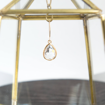 Teardrop Pendant Earrings