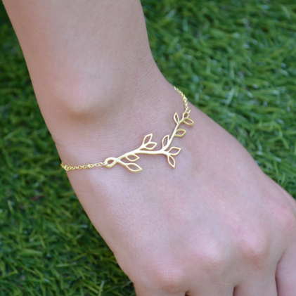 Twig Branch Bracelet