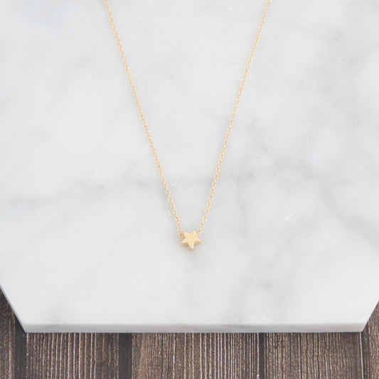 Tiny Star Pendant Necklace