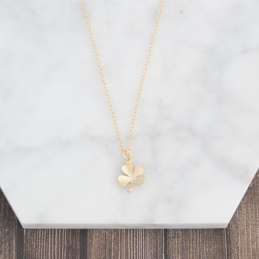 Lucky Four Leaf Clover Necklace