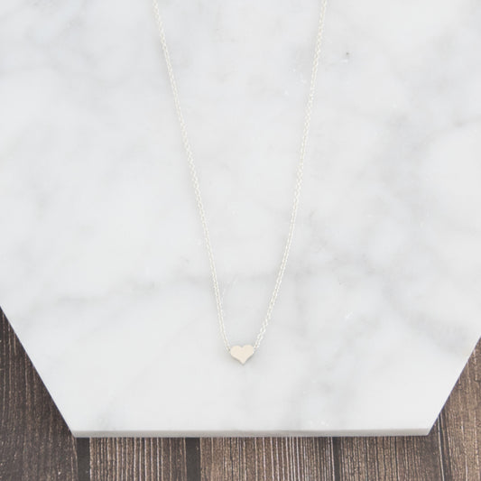 Tiny Heart Pendant Necklace