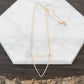 Hand formed and hammered v-shaped triangle pendant on 14k gold-filled cable chain necklace, mix and match pendant and chain